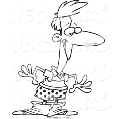 vector-of-a-cartoon-man-blushing-after-his-pants-fall-down-coloring-page-outline-by-toonaday-17191