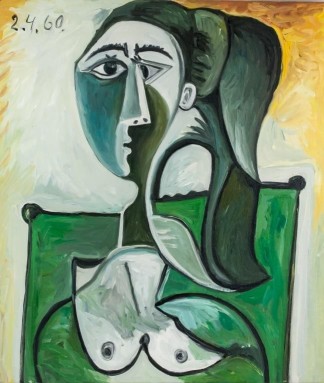Pablo-Picasso-Spanish-Cubist-Oil-on-Canvas-1